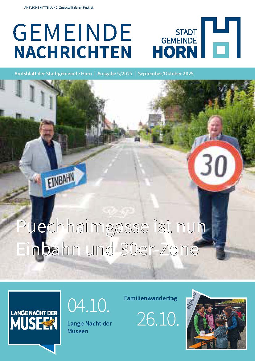 Horner Gemeindenachrichten 5-2025