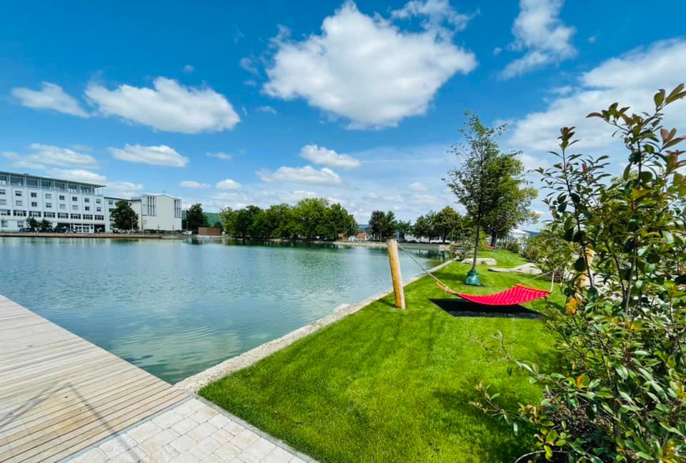 Hängematte Stadtsee