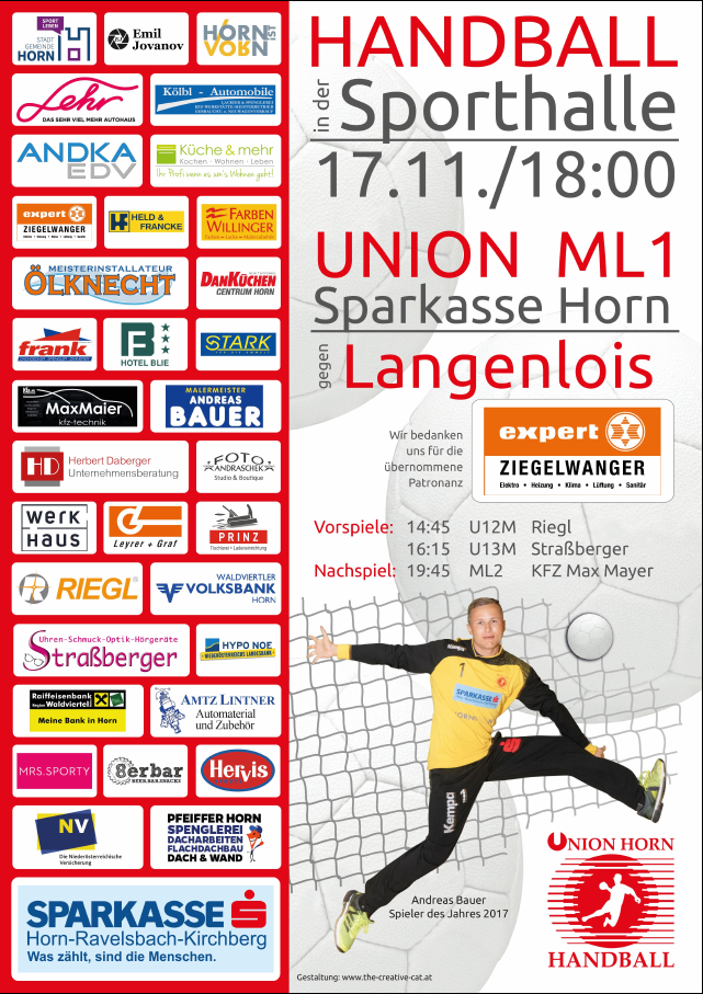 Spieltag der Horner Handballer