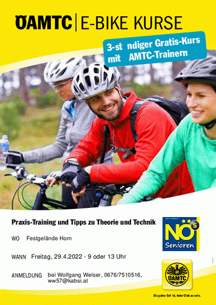 Senioren E-Bikekurs