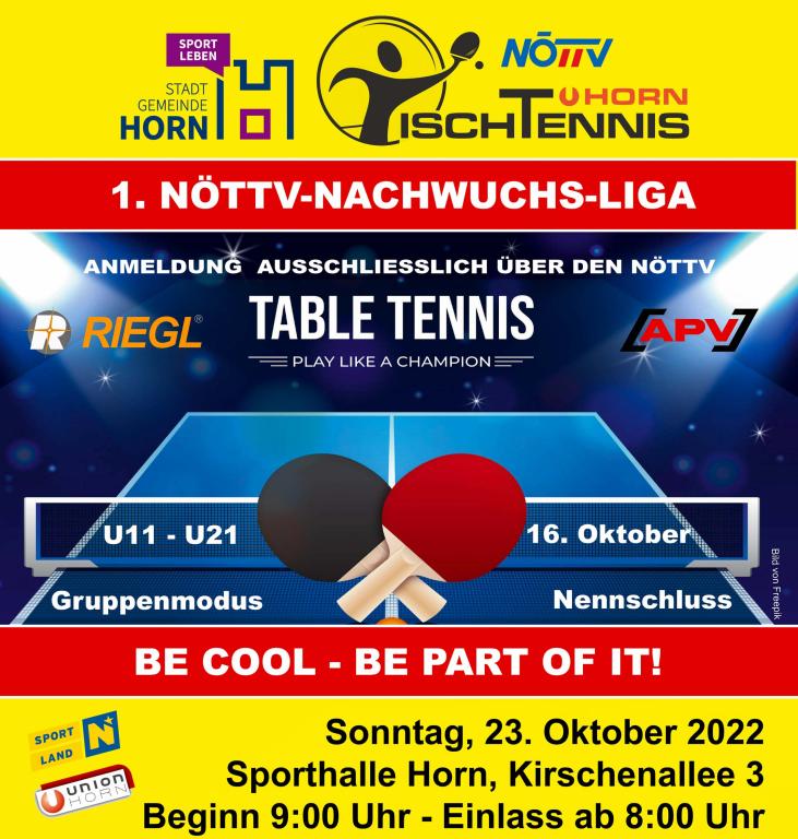 Tischtennis NÖ Nachwuchsliga