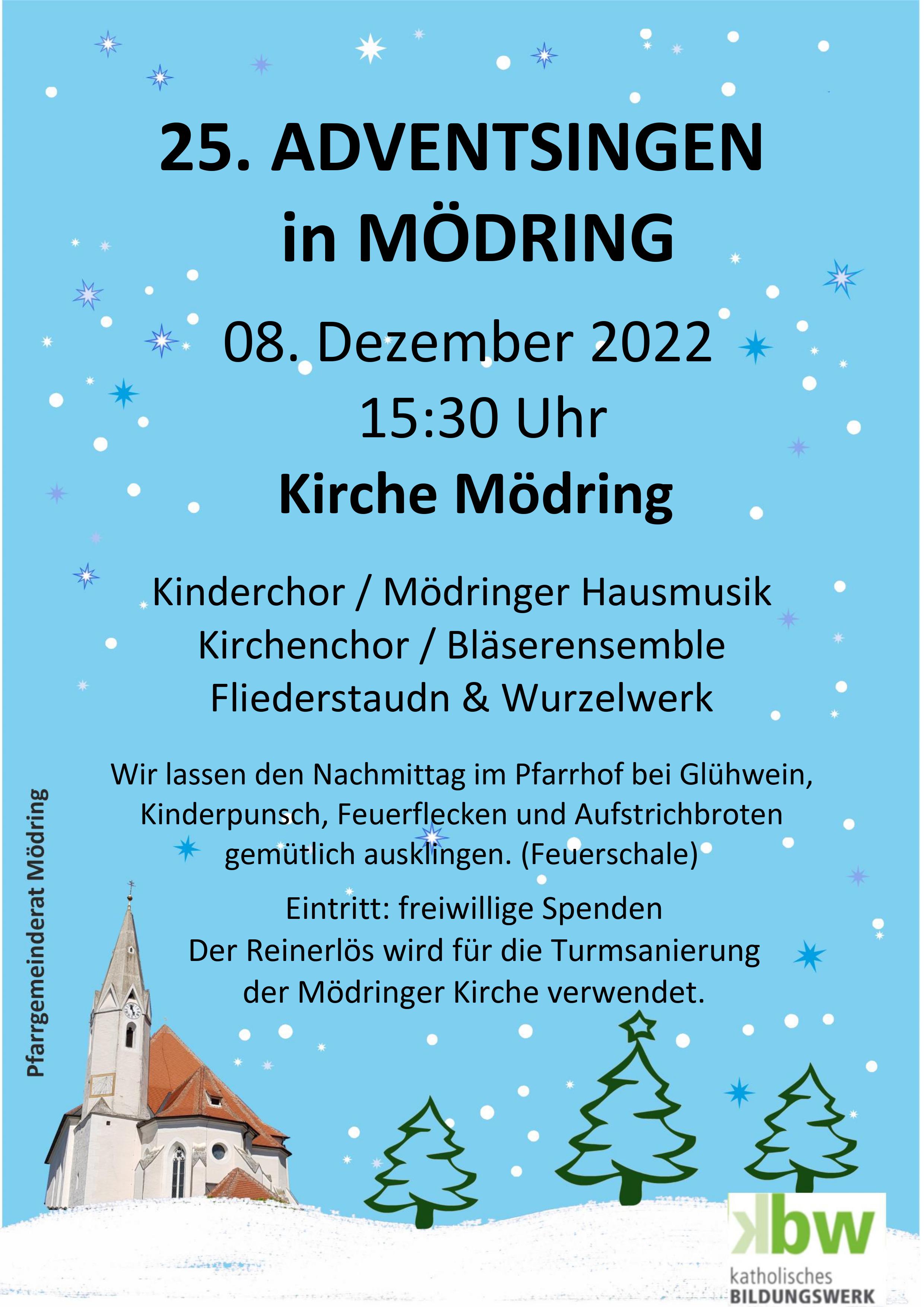 Adventsingen Mödring
