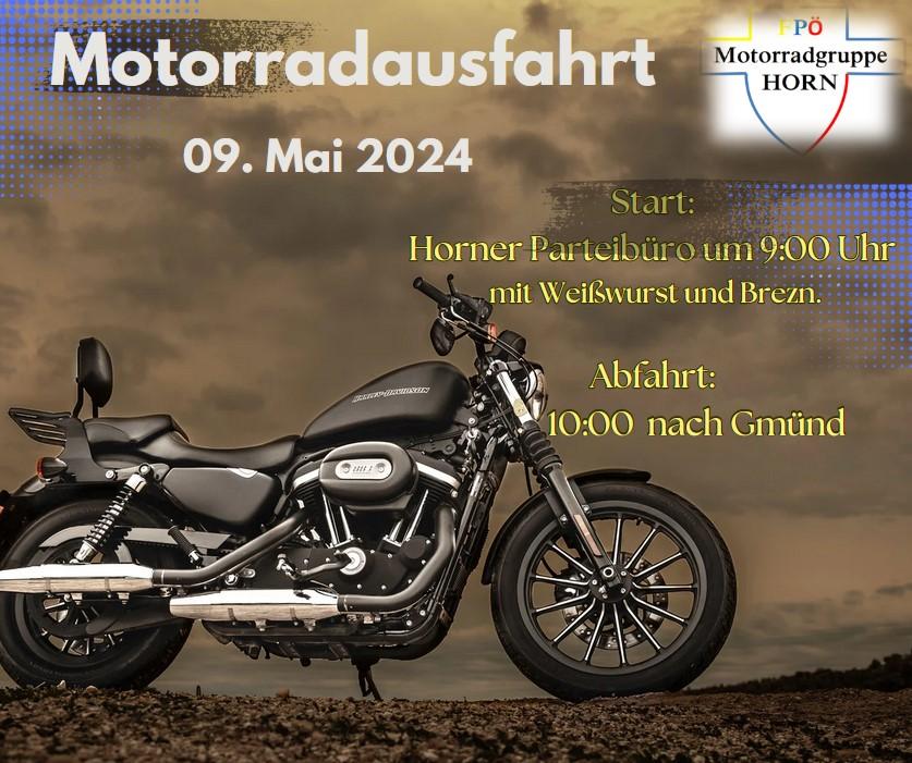 Motorradausflug der FPÖ Bezirk