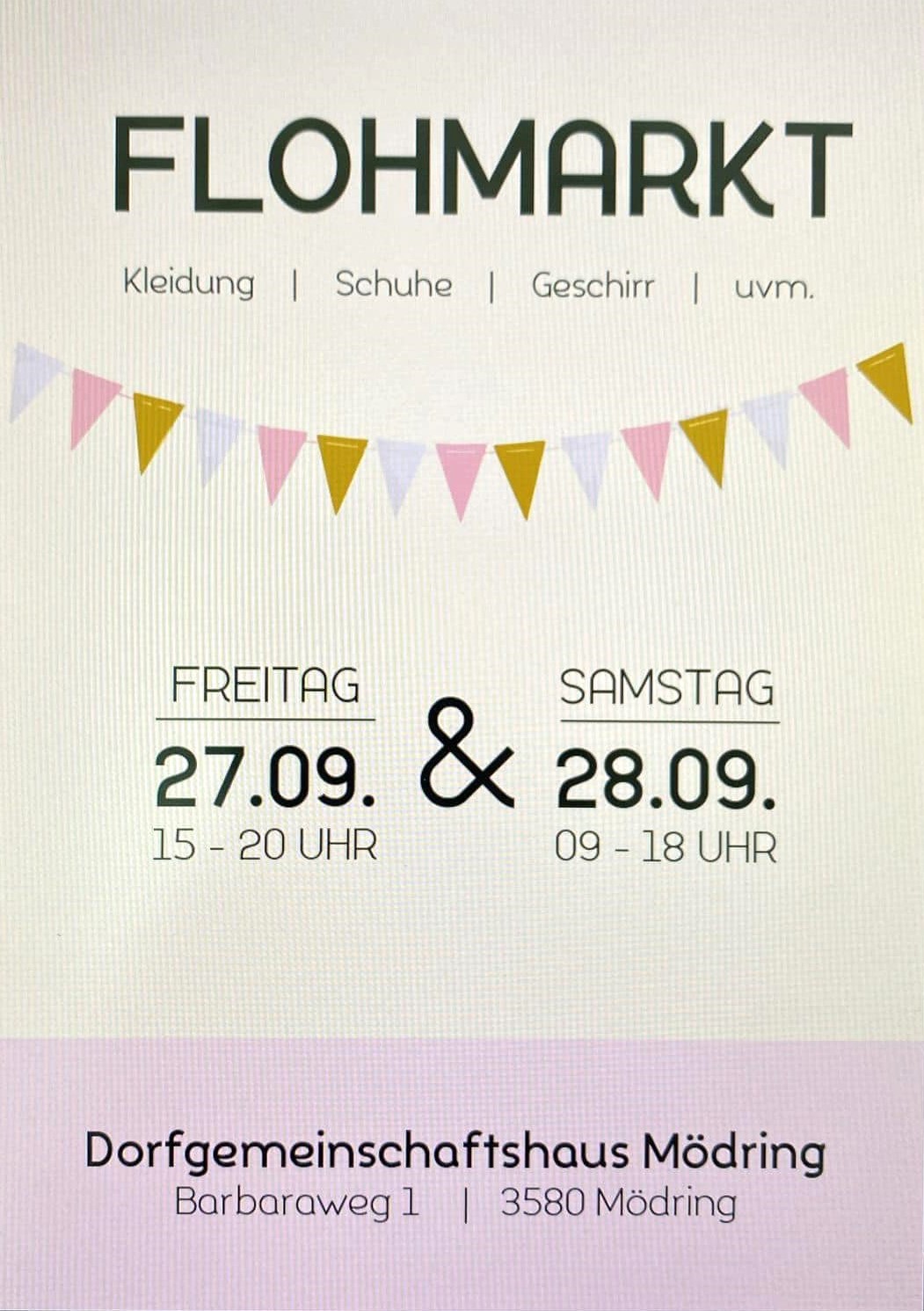 Flohmarkt