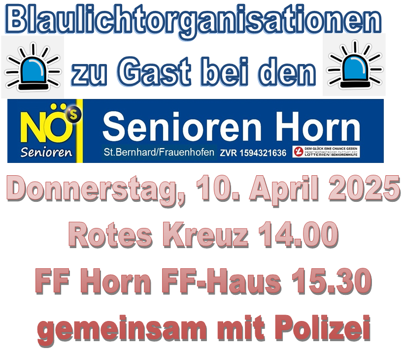 Blaulichtorganisationen