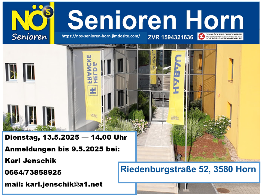 Besichtigung Firma HABAU Horn