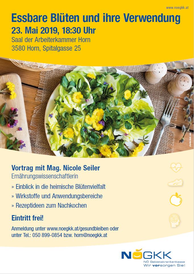 Essbare Blüten