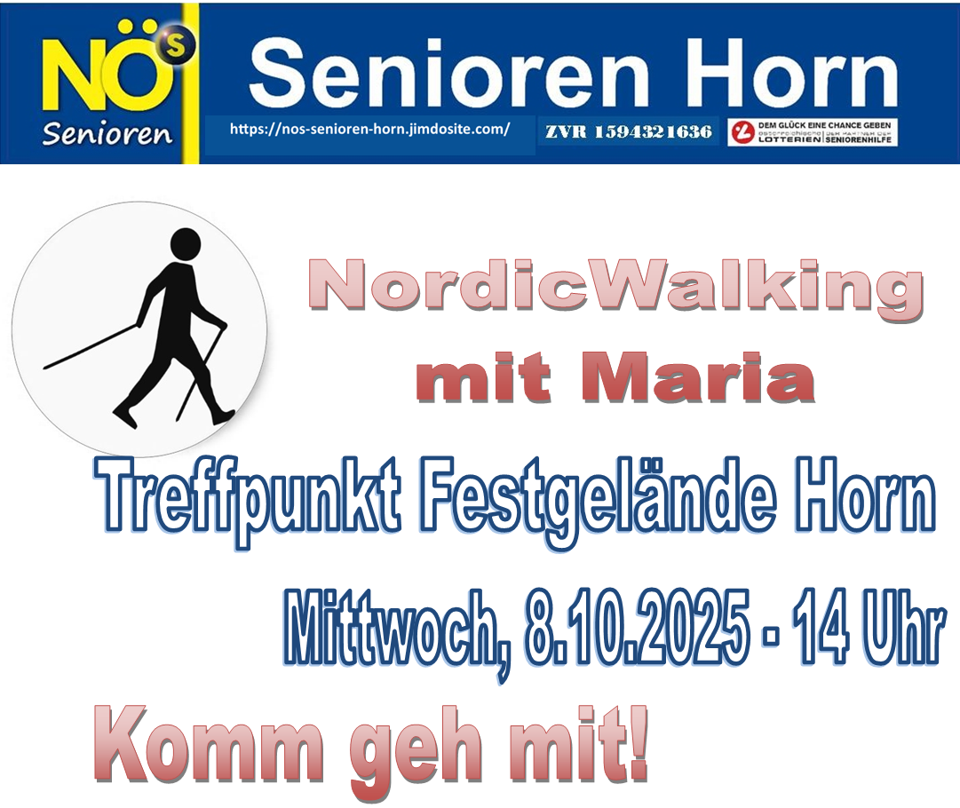 Nordic Walking mit Maria
