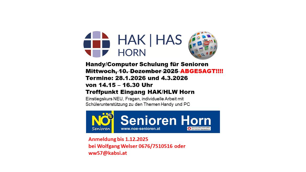 Handyschulung