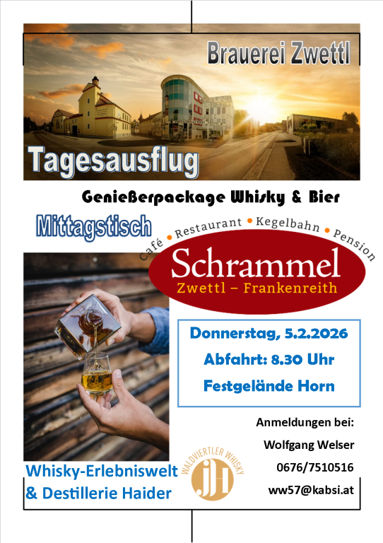 Tagesausflug Zwettler Brauerei