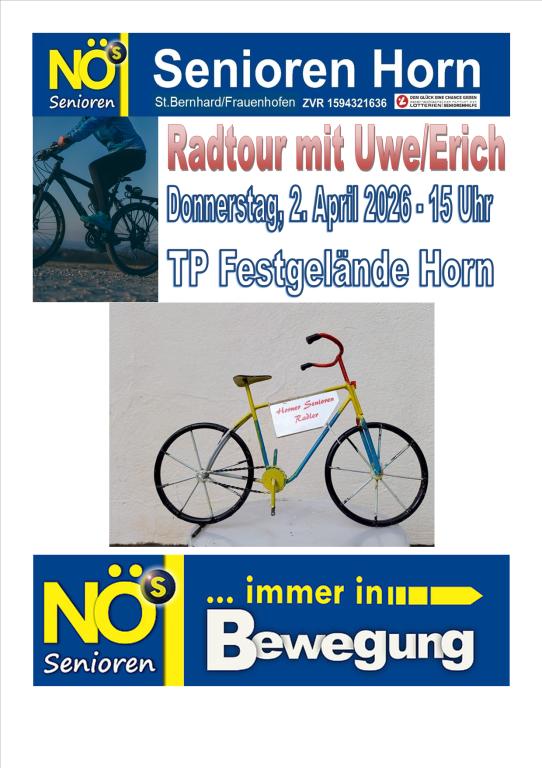 Radtour mit Erich+Uwe