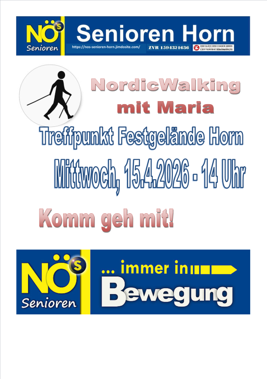Nordic Walking mit Maria
