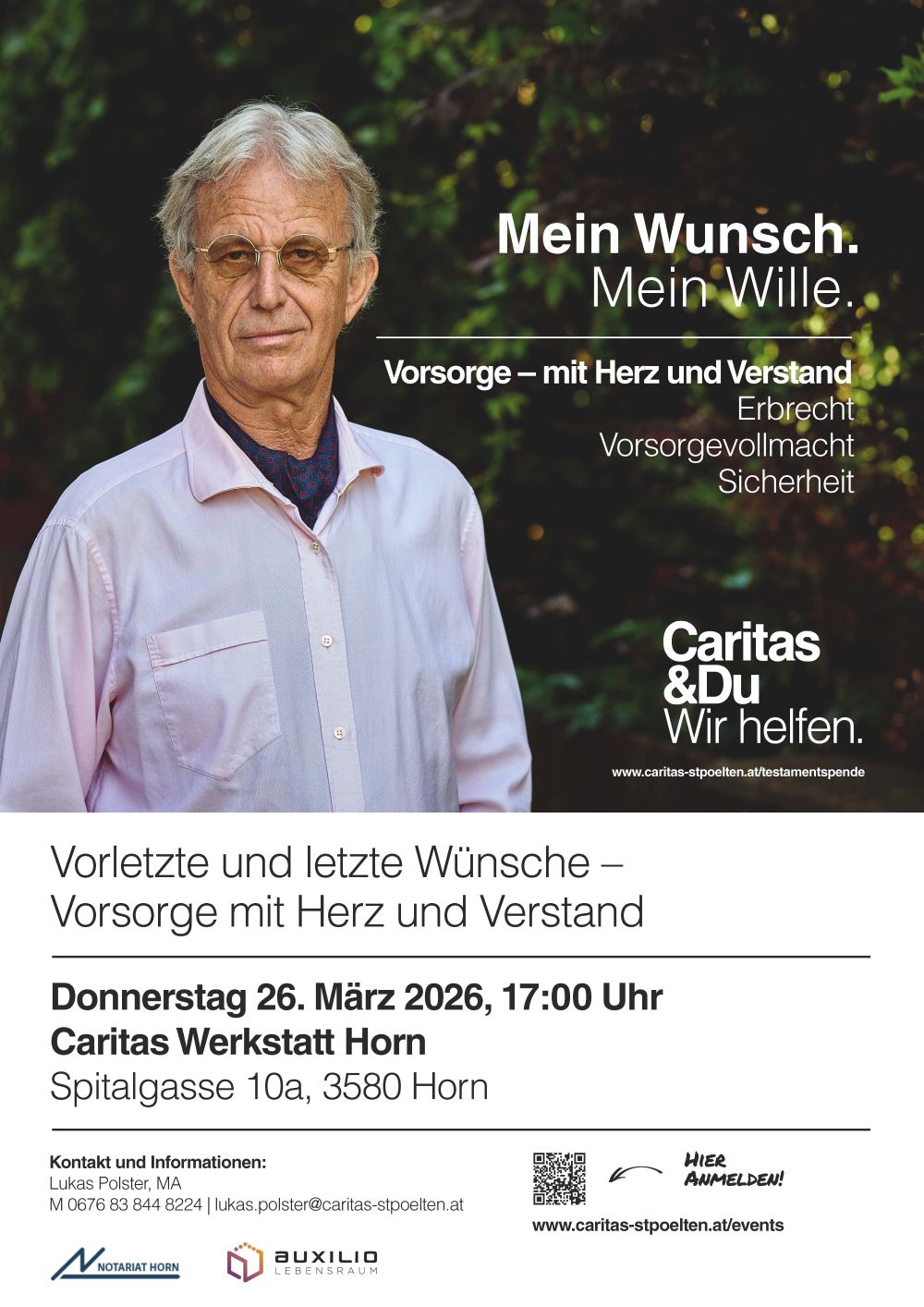 Vorsorge – mit Herz und Verstand
