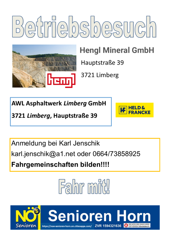 Betriebsbesuch in Limberg