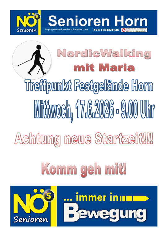 Nordic Walking mit Maria
