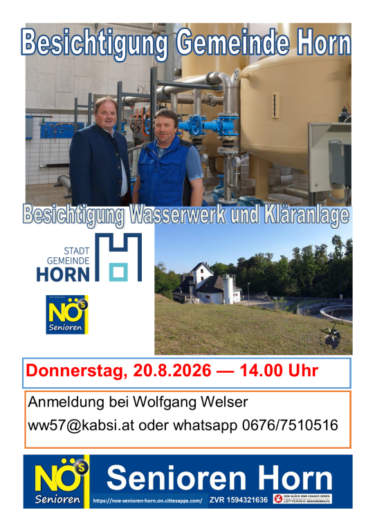 Besuch Stadtgemeinde Horn